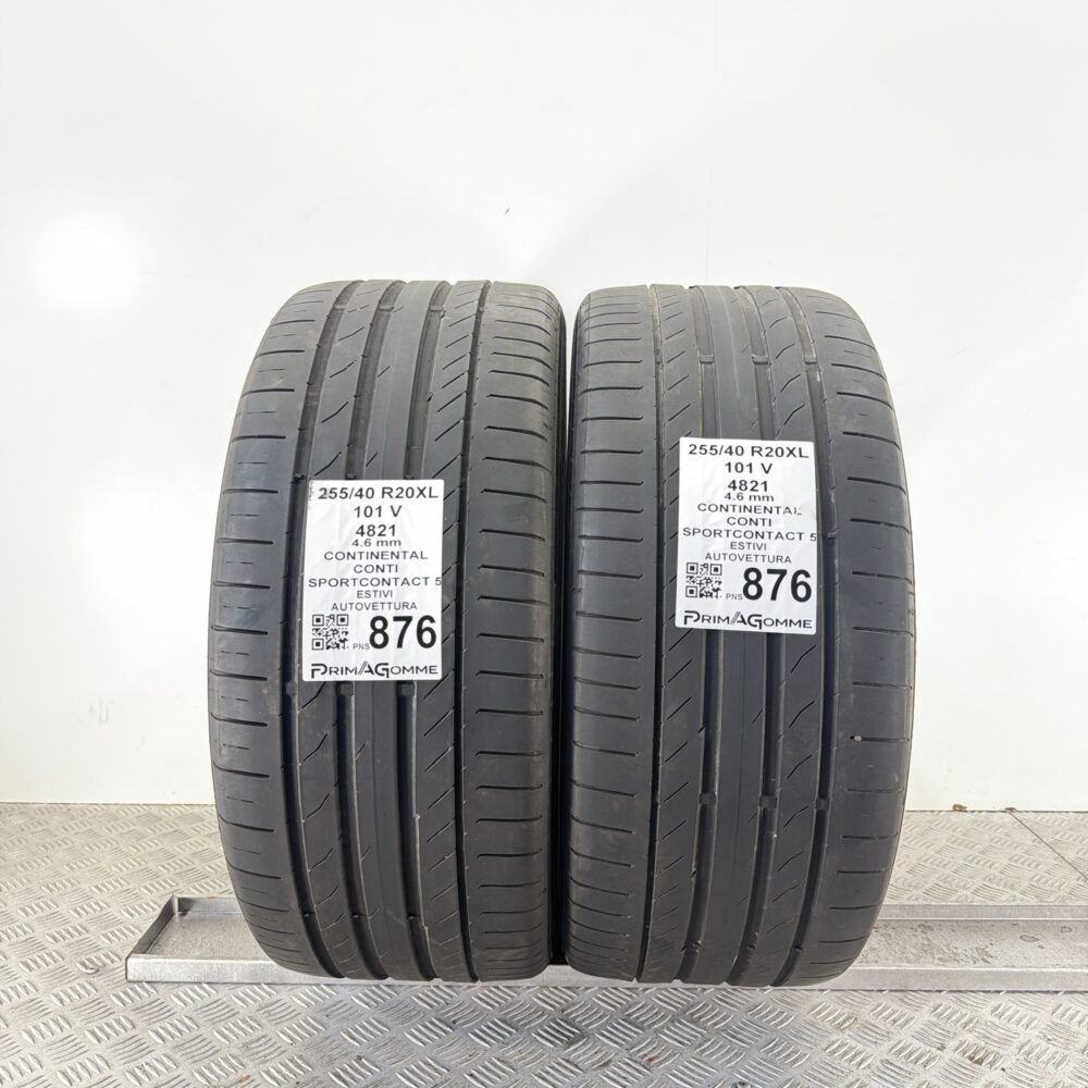 Pneumatici Usati 255 40 R20 XL 101V Continental SportContact 5 Estive