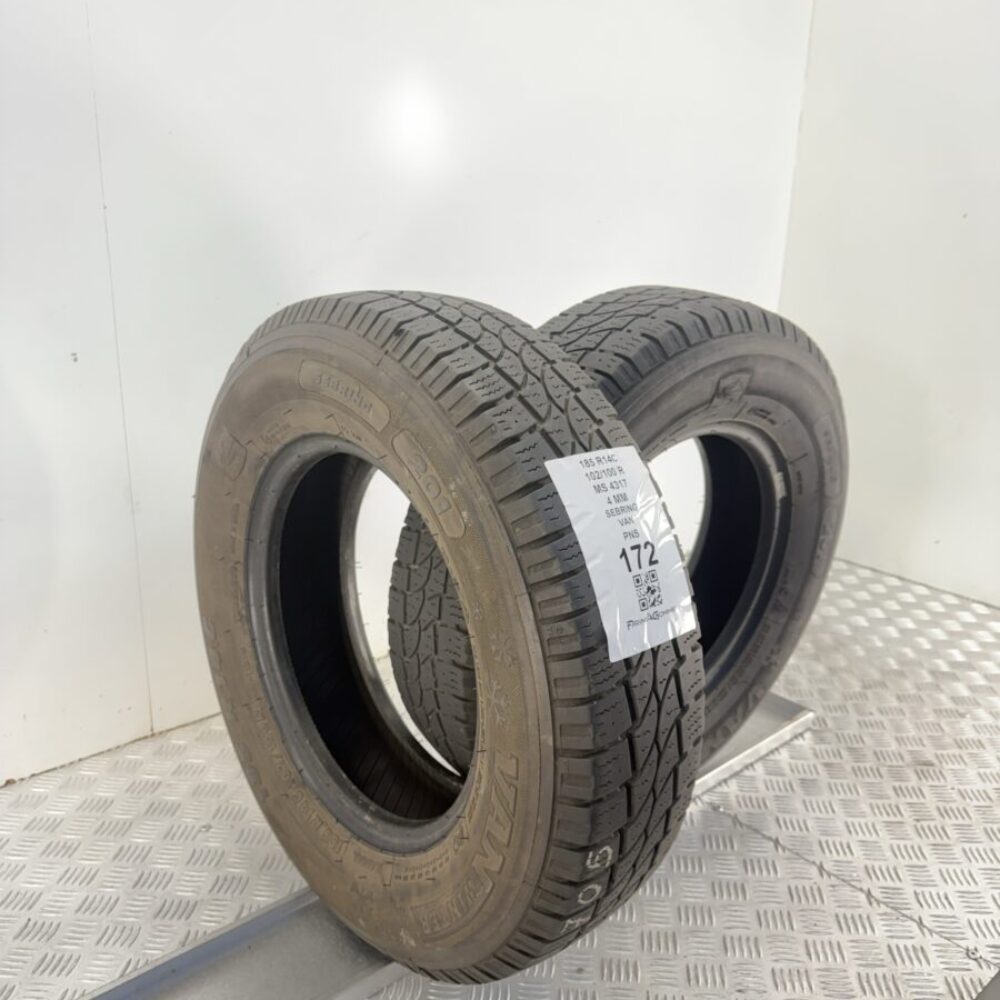 Pneumatici Usati 185 R14C 102 100R Sebring Van Invernali - immagine 4