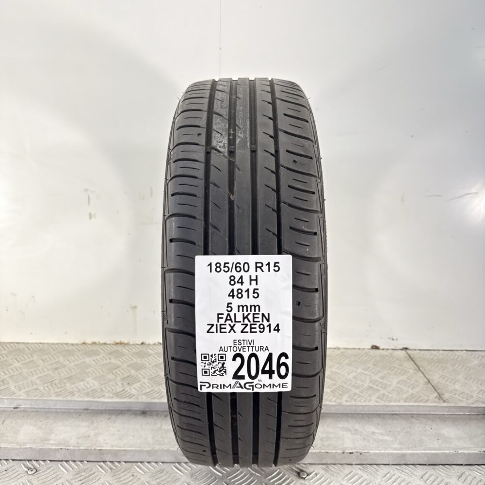 Pneumatico Usato 185 60 R15 84H Falken Ziex ZE914 71% Estivo