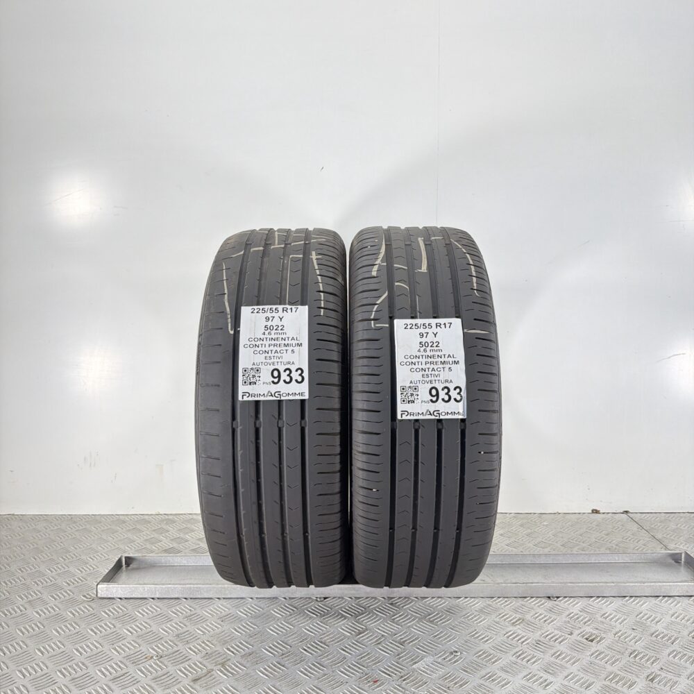 Pneumatici Usati 225 55 R17 97Y Continental ContiPremiumContact 5 Estive