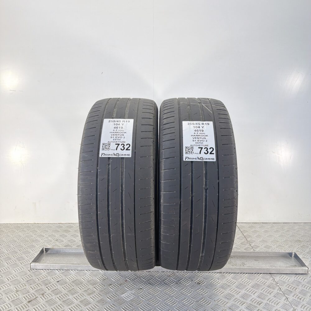 Pneumatici Usati 255 45 R19 104Y Hankook Ventus S1 Evo 2 Estive