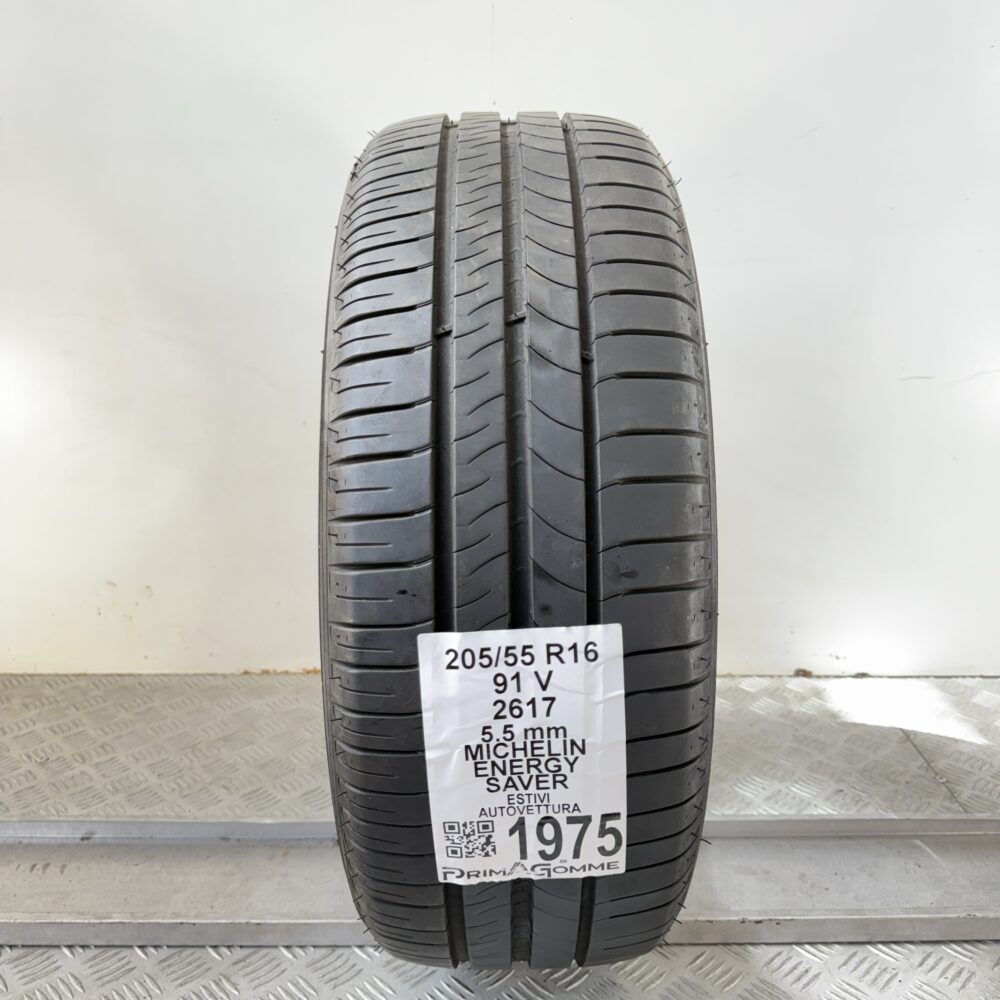 Pneumatico Usato 205 55 R16 91V Michelin Energy Saver 79% Estivo
