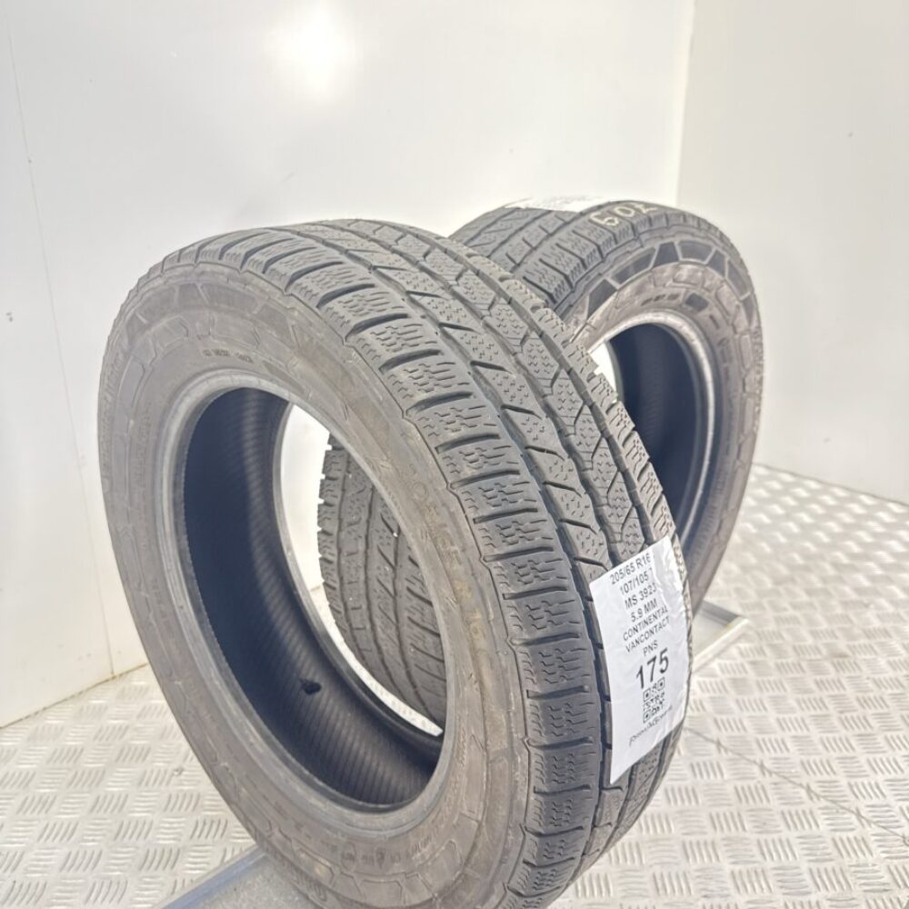 Pneumatici Usati 205 65 R16C 107 105 T Continental Vancontact 80% Invernali - immagine 5