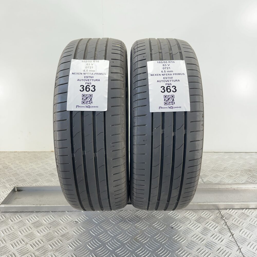 Pneumatici Usati 185 55 R16 83V Nexen Nfera Primus 64 Estive