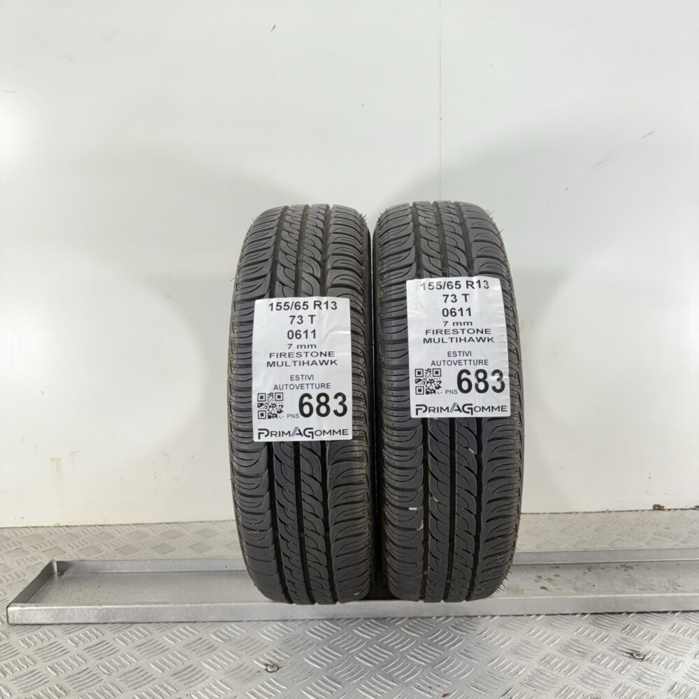 Pneumatici Usati 155 65 R13 73T Firestone Multihawk 99% Estive