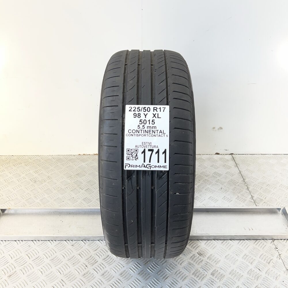 Pneumatico Usato 225 50 R17 XL 98Y Continental ContiSportContact 5 79% Estivo
