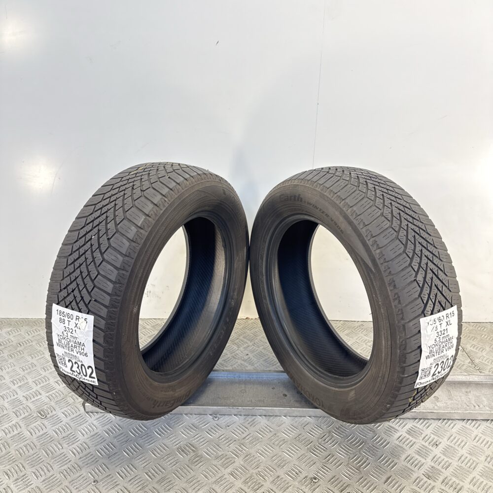 Gomme Usate 185 60 R15 XL 88T Yokohama BluEarth Winter V906 76% Invernali - immagine 7