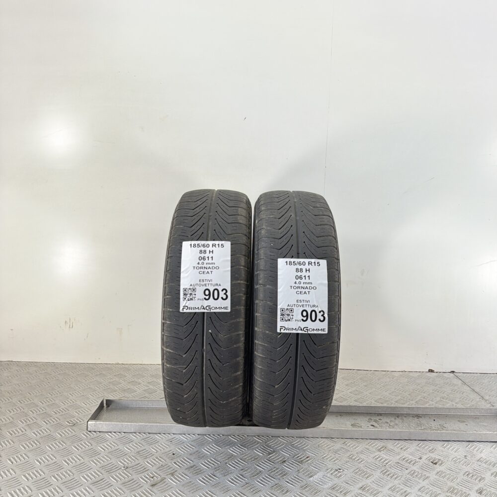 Gomme Usate 185 60 R15 88H CEAT Tornado Estive