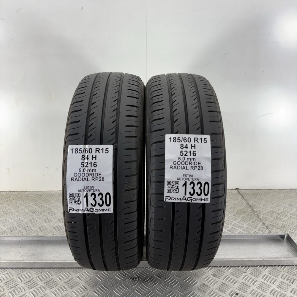 Gomme Usate 185 60 R15 84H Goodride Radial RP28 71% Estive