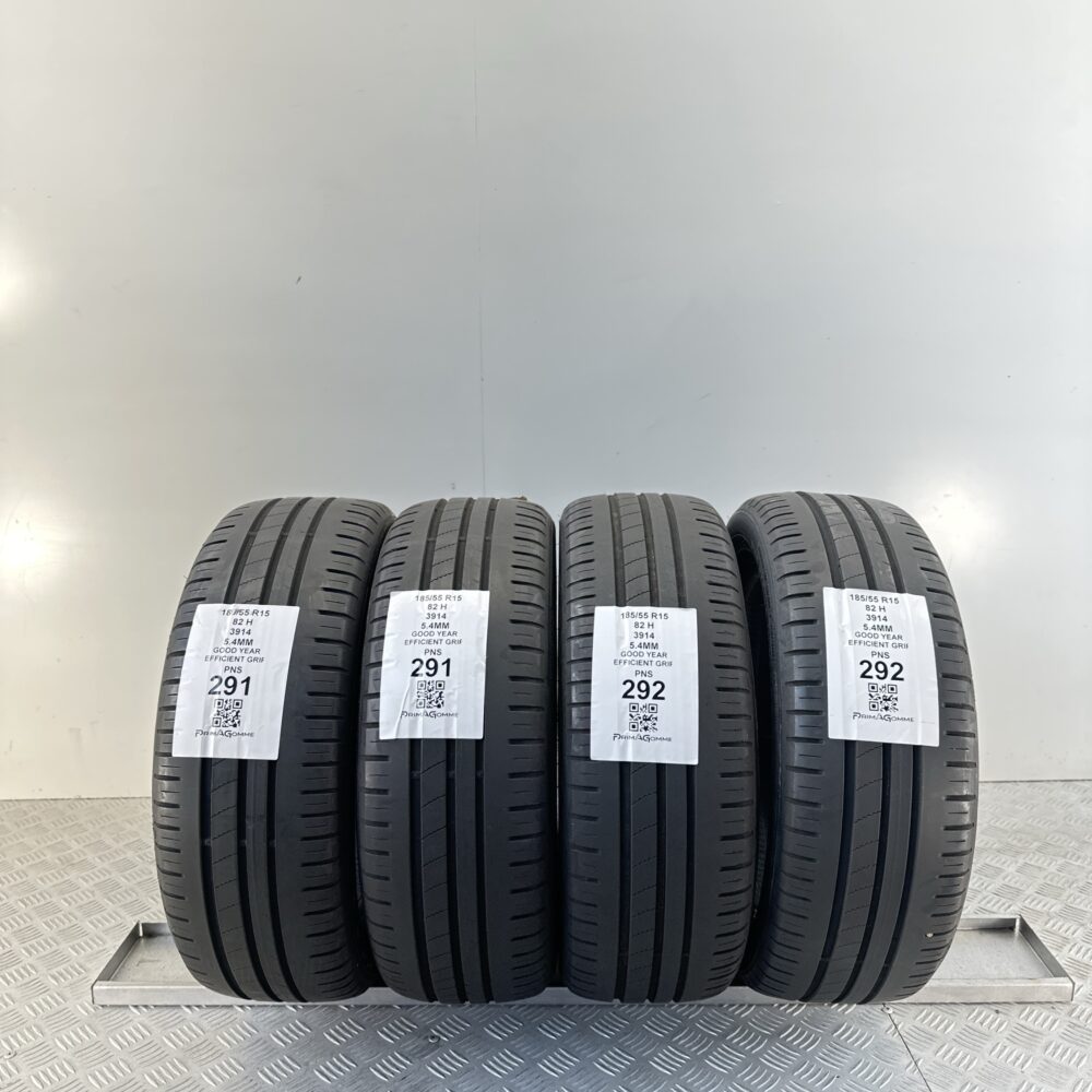 Pneumatici Usati 185 55 R15 82H Goodyear EfficientGrip 78% Estive