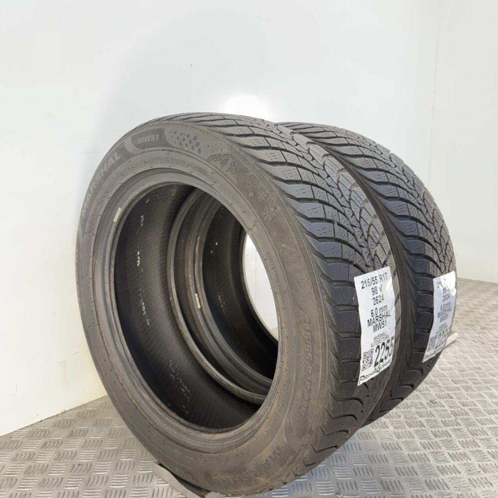 Gomme Usate 215 55 R17 98V Marshal MW51 86% Invernali - immagine 6