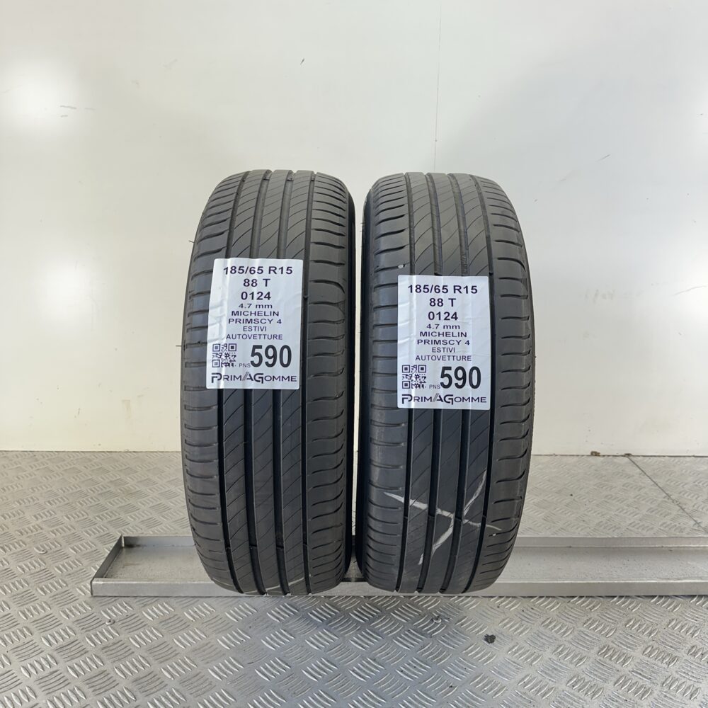 Pneumatici Usati 185 65 R15 88T Michelin Primacy 4 Estive