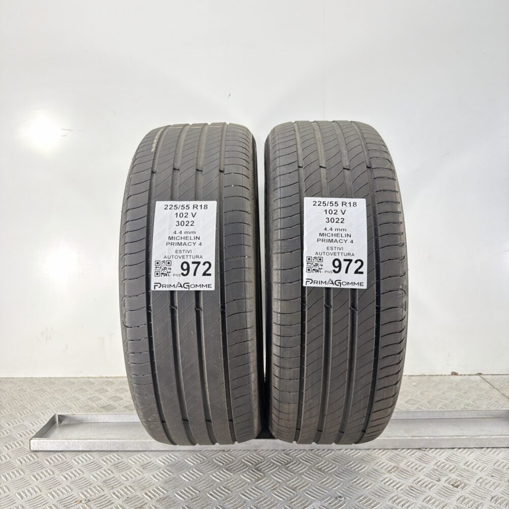 Pneumatici Usati 225 55 R18 102V Michelin Primacy 4 Estive