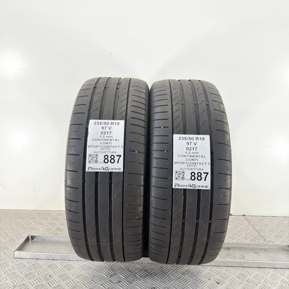 Pneumatici Usati 235 50 R18 97V Continental SportContact 5 74% Estive