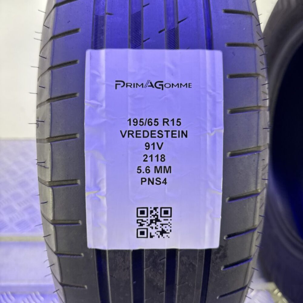 Gomme Usate 195 65 R15 91V Vredestein 5.6mm Estive - immagine 3