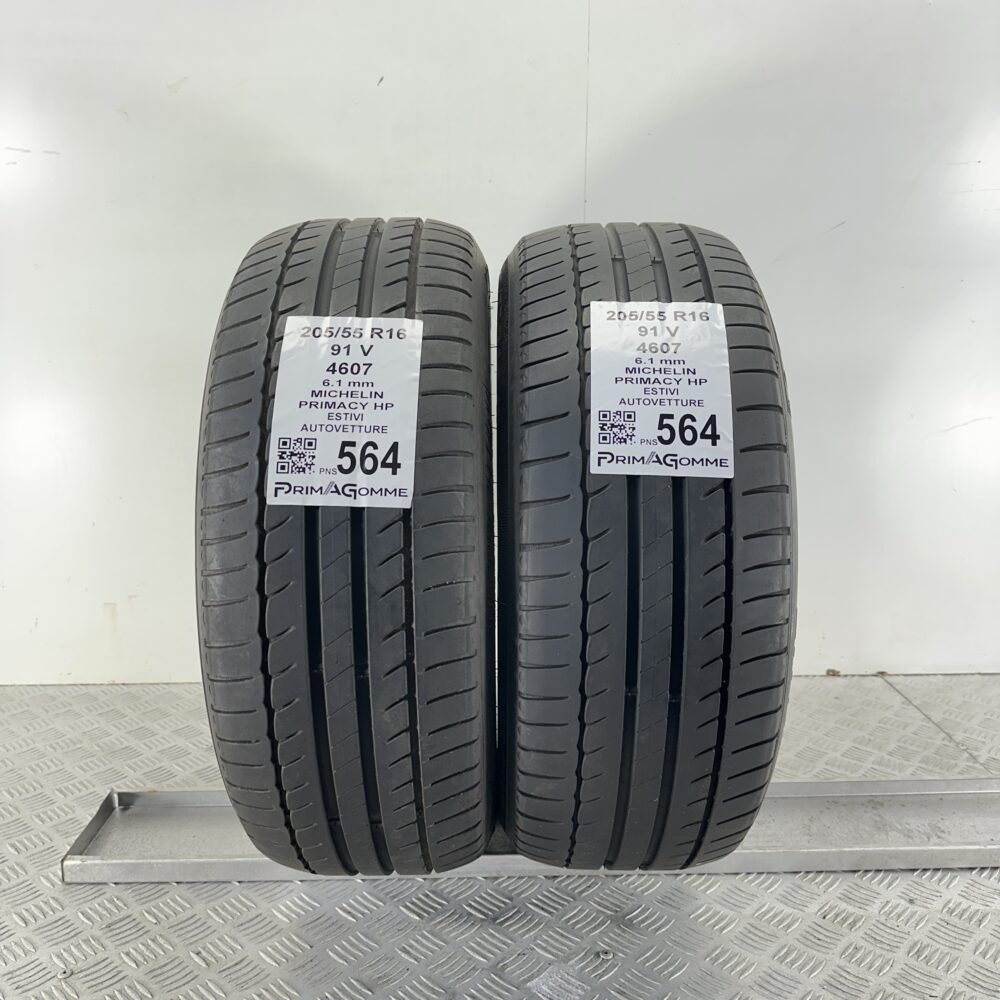 Pneumatici Usati 205 55 R16 91V Michelin Primacy HP 87% Estive