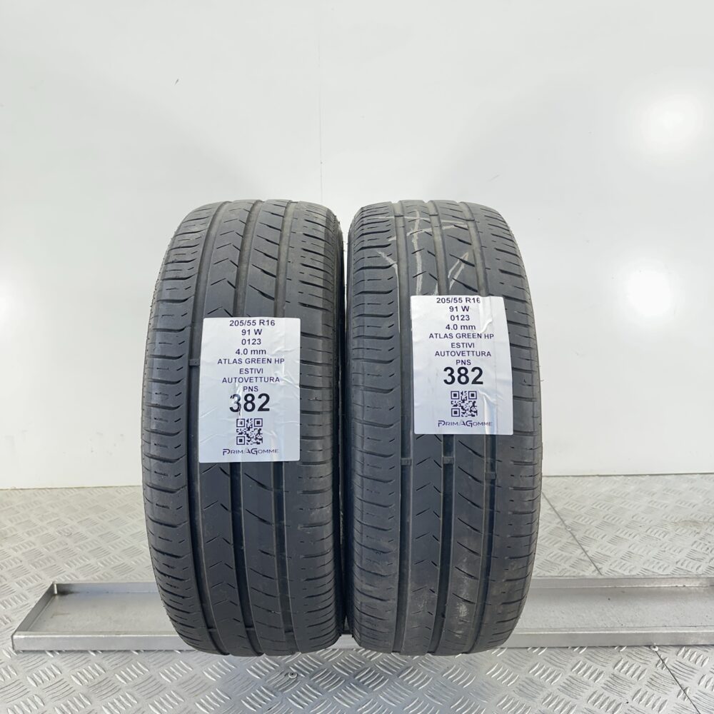 Pneumatici Usati 205 55 R16 91W Atlas Green HP Estive
