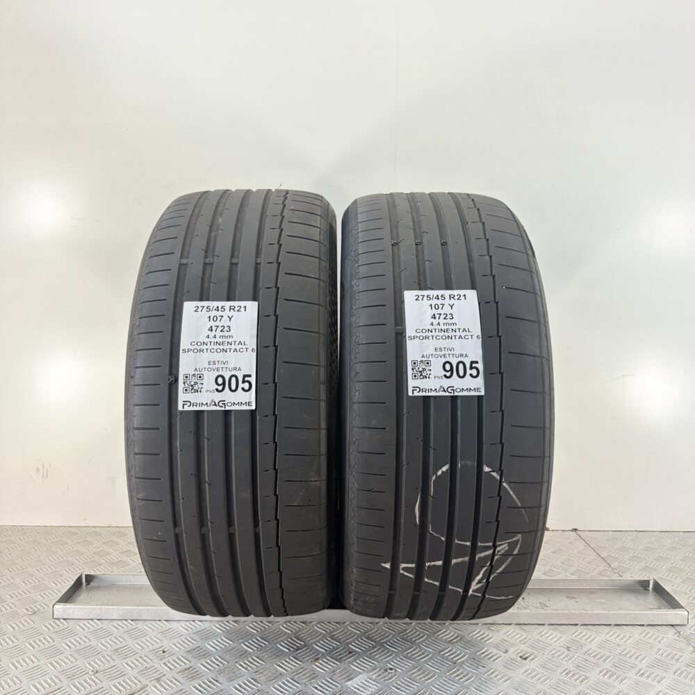 Gomme Usate 275 45 R21 107Y Continental SportContact 6 Estive