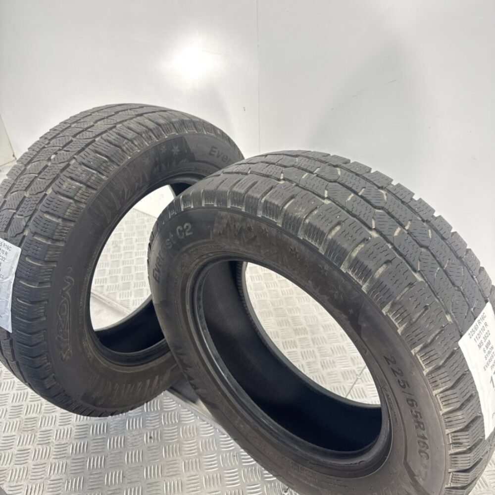 Gomme Usate 225 65 R16C 112 110R Syron Everest C2 6mm Invernali - immagine 6