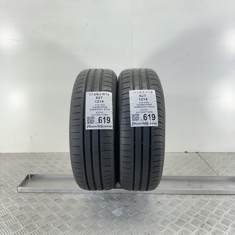 Pneumatici Usati 175 65 R14 82T Hankook Kinergy Eco 70% Estive