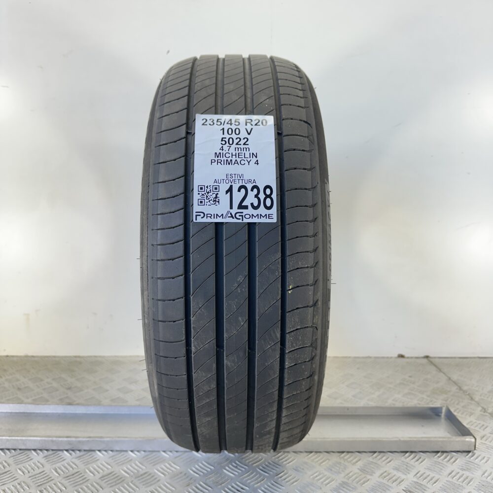 Pneumatico Usato 235 45 R20 100V Michelin Primacy 4 Estivo