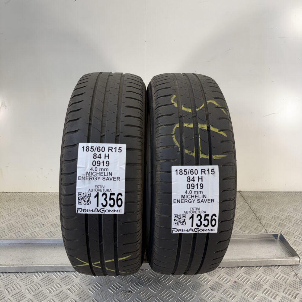 Gomme Usate 185 60 R15 84H Michelin Energy Saver Estive