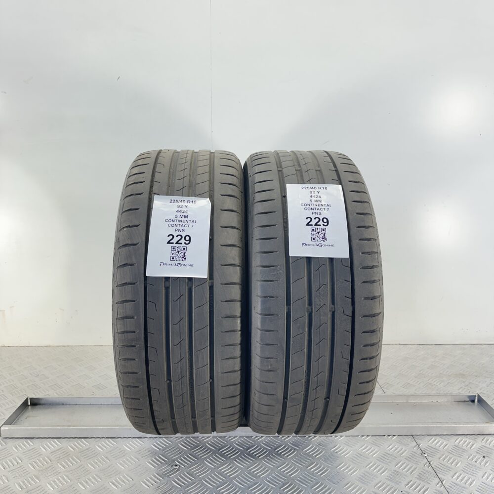 Pneumatici Usati 225 40 R18 92Y Continental Contact 7 73% Estive