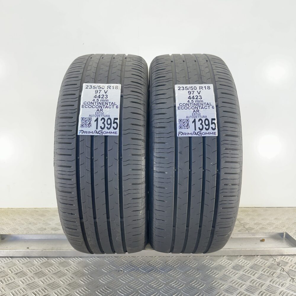 Gomme Usate 235 50 R18 97V Continental Ecocontact 6 Estive