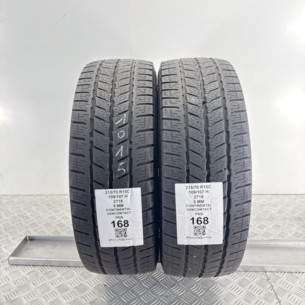 Pneumatici Usati 215 70 R15C 109/107H Continental Vancontact 71% Invernali