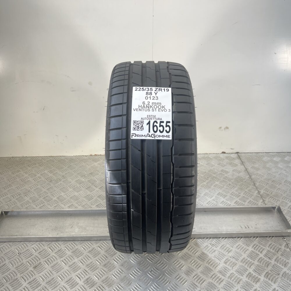 Gomma Usata 225 35 ZR19 88Y Hankook Ventus S1 Evo 3 89% Estiva