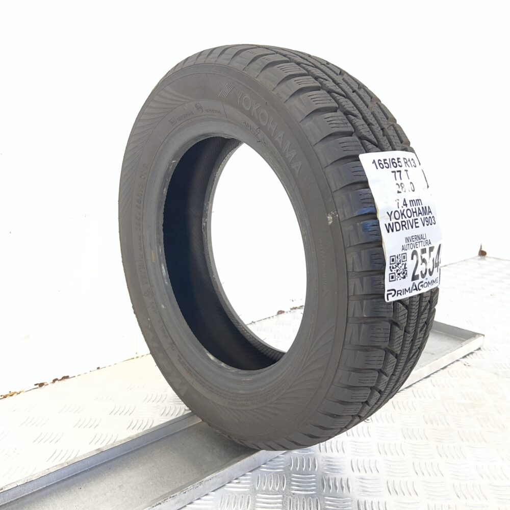 Gomma Usata 165 65 R13 77T Yokohama WDrive V903 93% Invernale - immagine 5