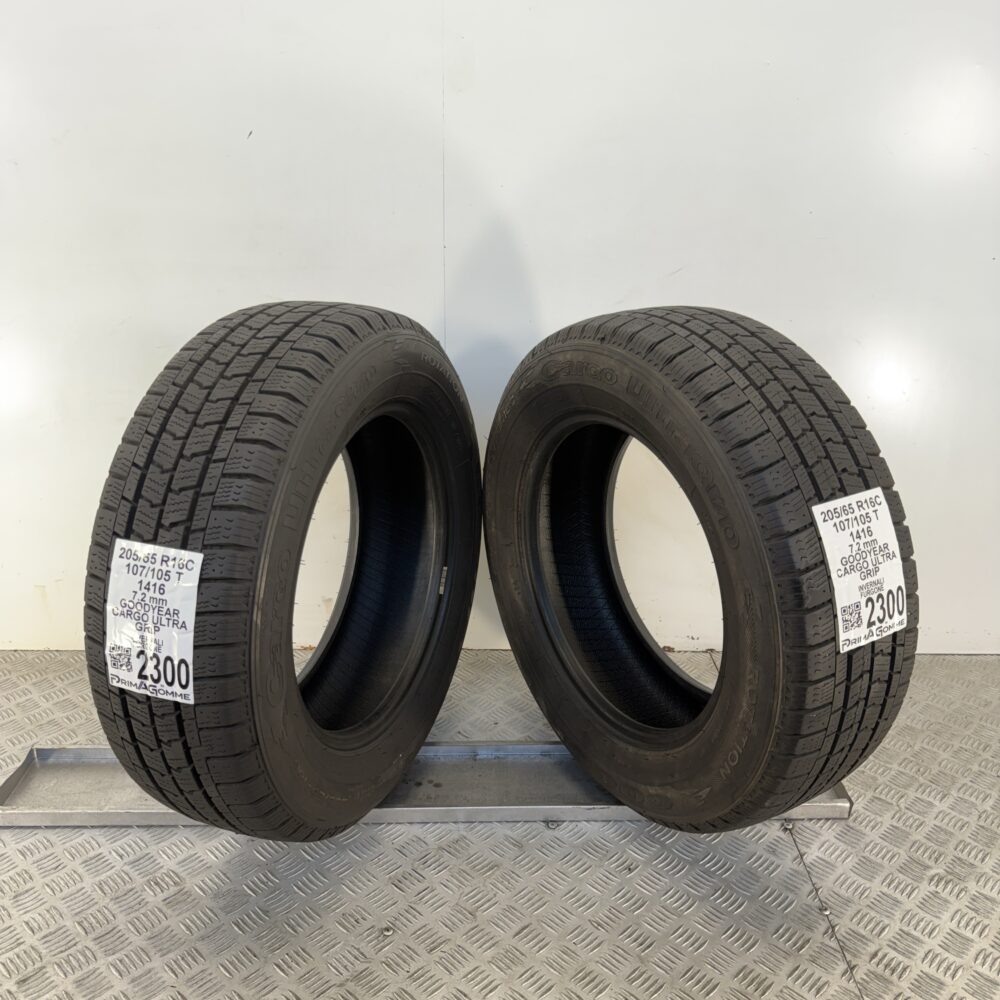 Gomme Usate 205 65 R16C 107/105T Goodyear Cargo Ultra Grip 80% Invernali - immagine 11