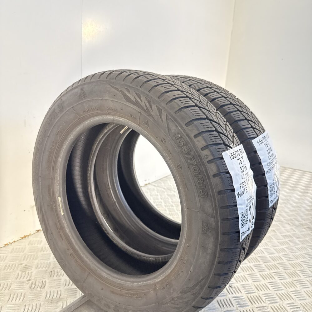 Gomme Usate 155 70 R13 75T Firestone Winterhawk 3 Invernali - immagine 4