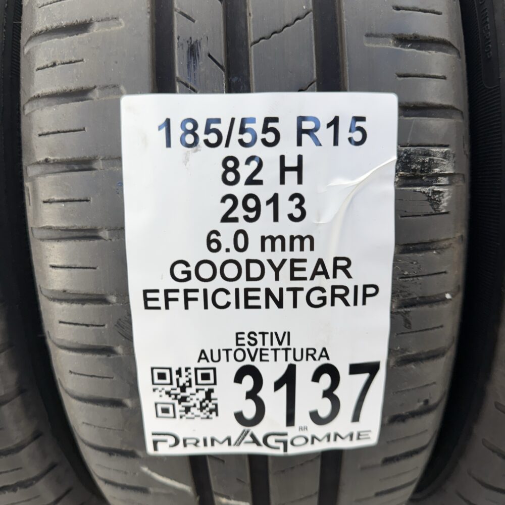 Gomme Usate 185 55 R15 82H Goodyear EfficientGrip 86% Estive - immagine 3