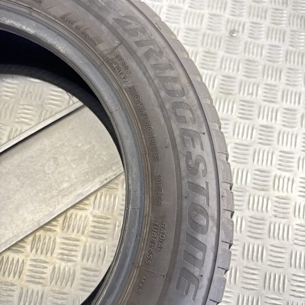 Gomme Usate 205 60 R16 92H Bridgestone Blizzak LM001 RunFlat Invernali - immagine 8