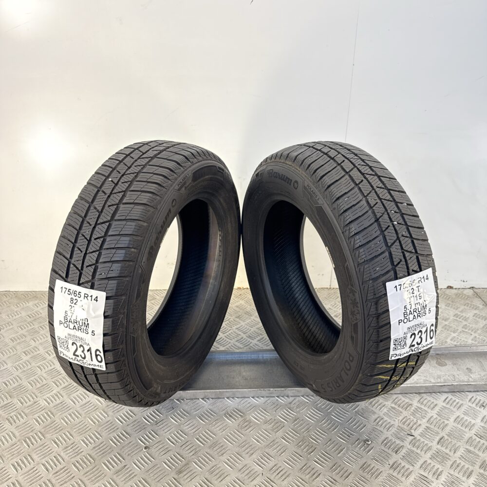 Gomme Usate 175 65 R14 82T BARUM Polaris 5 81% Invernali - immagine 6