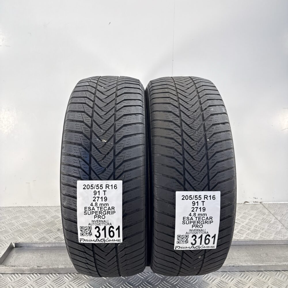 Gomme Usate 205 55 R16 91T Esa Tecar Supergrip Pro Invernali