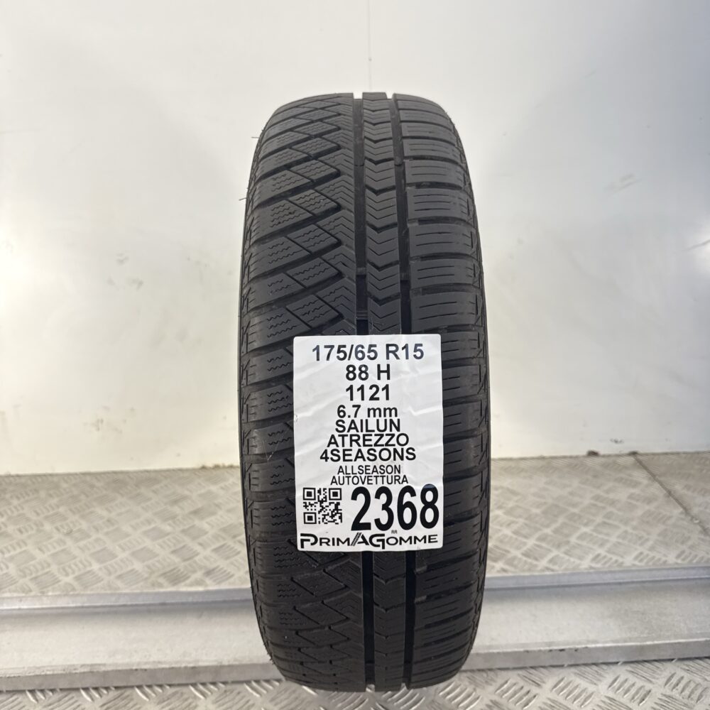 Gomma Usata 175 65 R15 88H Sailun Atrezzo 4Seasons 96% 4 Stagioni