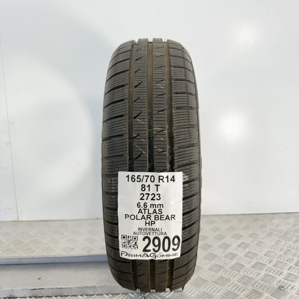 Gomma Usata 165 70 R14 81T Atlas Polar Bear HP 83% Invernale