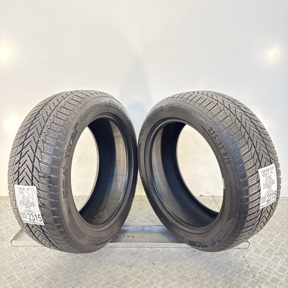 Gomme Usate 235 55 R19 XL 105V Esa Tecar Super Grip Pro 84% Invernali - immagine 11