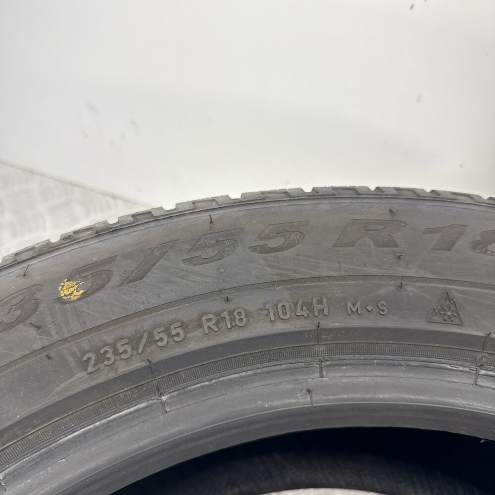 Gomma Usata 235 55 R18 XL 104H Pirelli Scorpion Winter Invernale - immagine 8