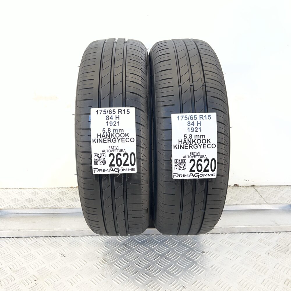 Gomme Usate 175 65 R15 84H Hankook Kinergy Eco 83% Estive