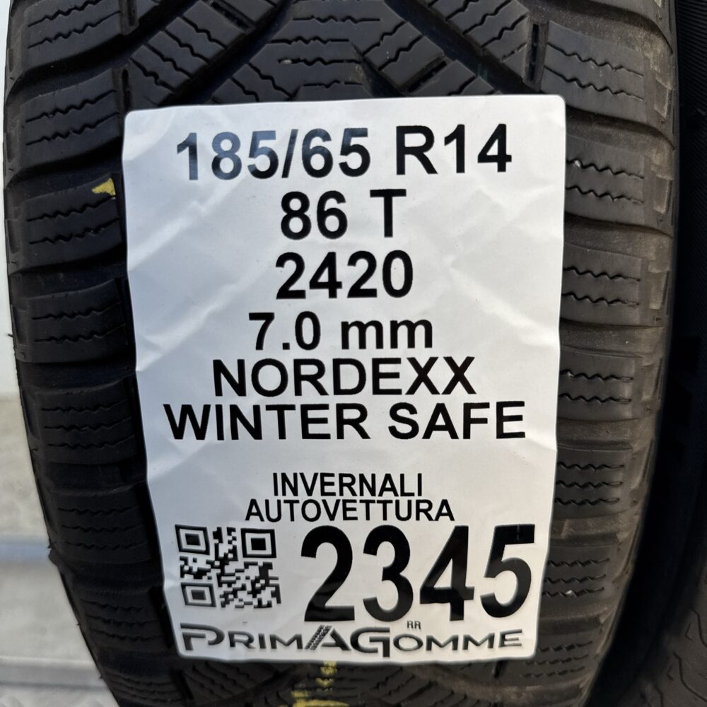 Gomme Usate 185 65 R14 86T Nordexx Winter Safe 88% Invernali - immagine 3