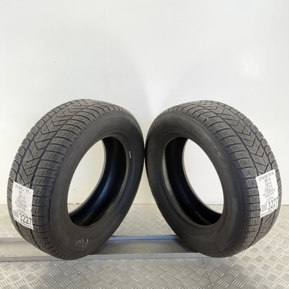 Gomme Usate 215 65 R16 98H Pirelli Scorpion Winter Invernali - immagine 6