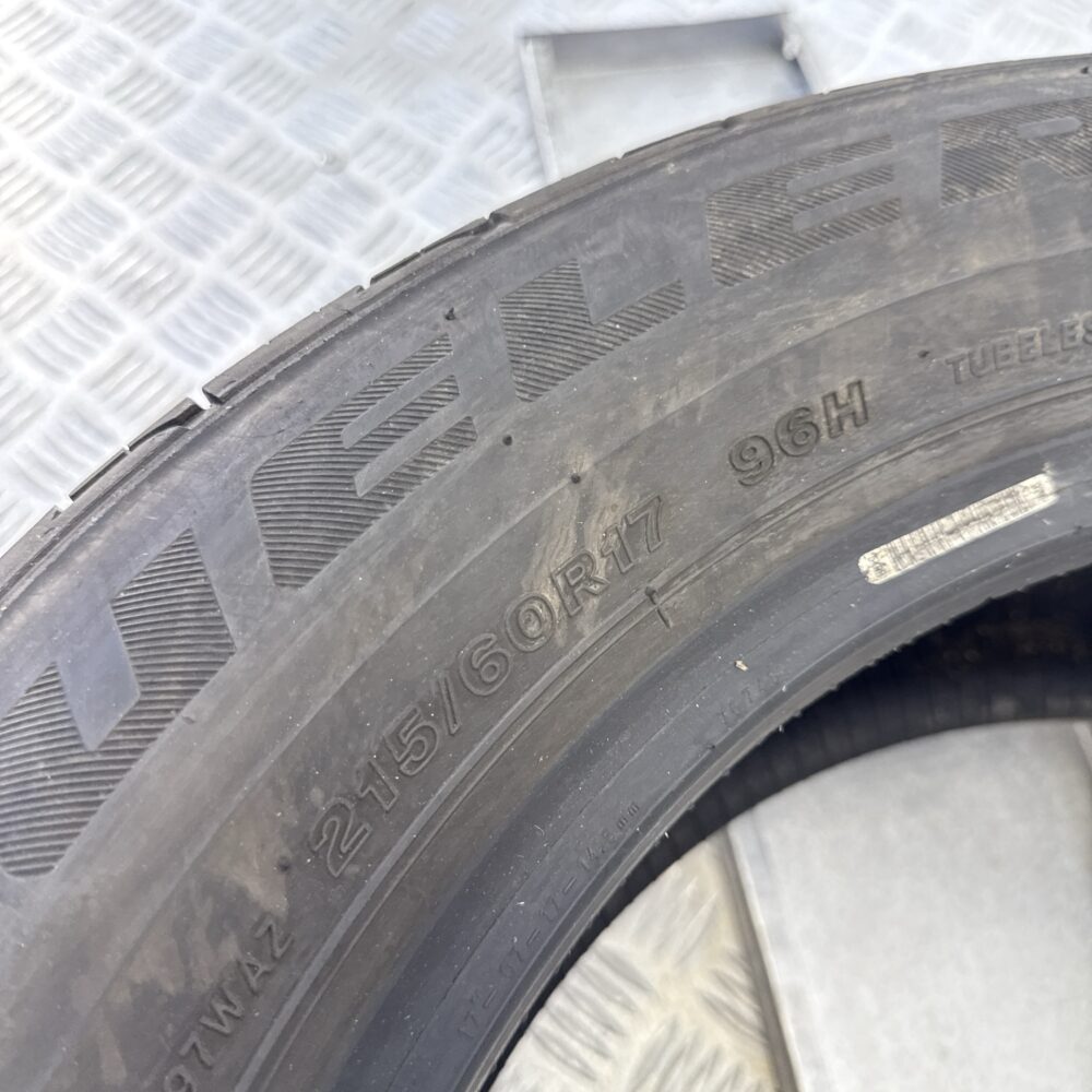 Gomme Usate 215 60 R17 96H Bridgestone Dueler H/P Sport AS Estive - immagine 8