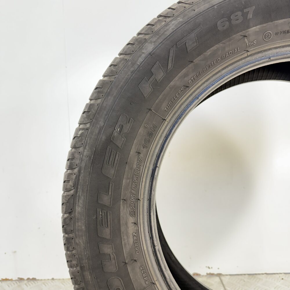 Gomme Usate 225 65 R17 102H Bridgestone Dueler H/T 687 93% Estive - immagine 11