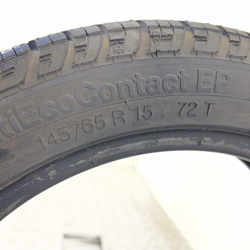 Pneumatico Usato 145 65 R15 72T CONTINENTAL ContiEcoContact EP 97% Estivo - immagine 7