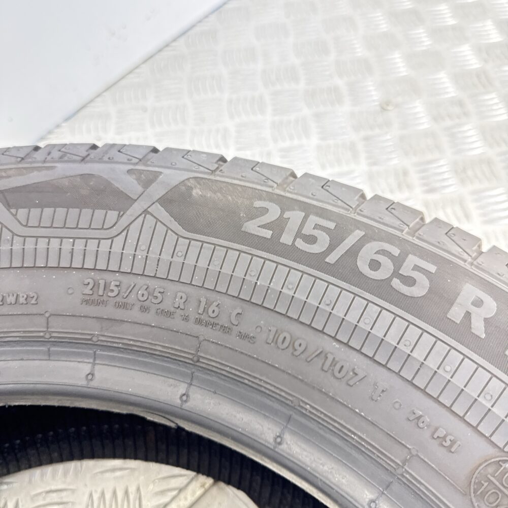 Gomma Usata 215 65 R16C 109/107T Continental VanContact Eco Estivo - immagine 9