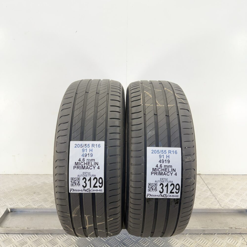 Gomme Usate 205 55 R16 91H MICHELIN Primacy 4 Estive