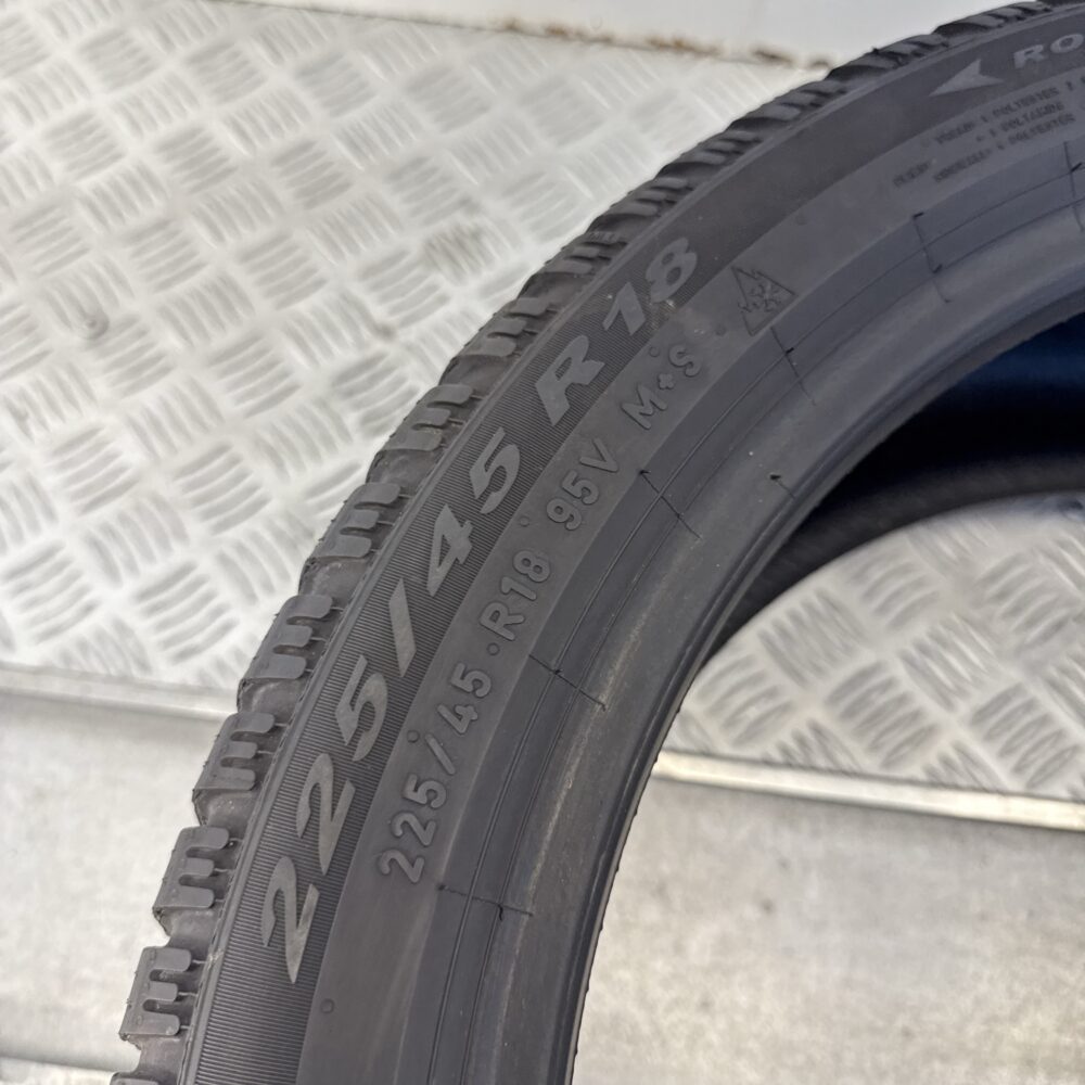 Gomme Usate 225 45 R18 XL 95V Pirelli Winter 2 Cinturato 83% Invernali - immagine 9